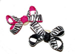 Load image into Gallery viewer, Dog Hair Bows-Zebra Prints - A Pet&#39;s World
