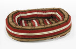 Load image into Gallery viewer, Pet Bed-Stripe Microvelvet Print Donut Bed - A Pet&#39;s World
