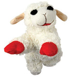 Load image into Gallery viewer, Dog Toy -6&quot; Nostalgic Lambchop Plush Toy with Squeaker - A Pet&#39;s World

