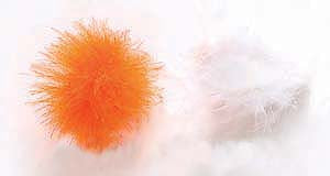 Dog Hair Accessory-Maribou Barrette - A Pet's World